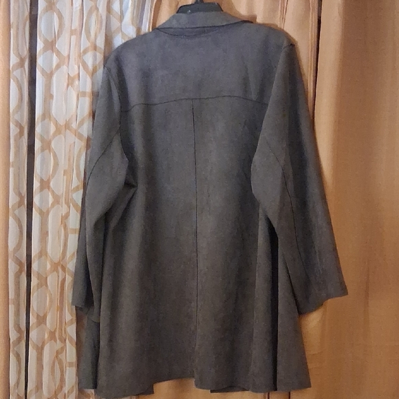 Premise Charcoal Gray Trench Coat - Picture 5 of 6